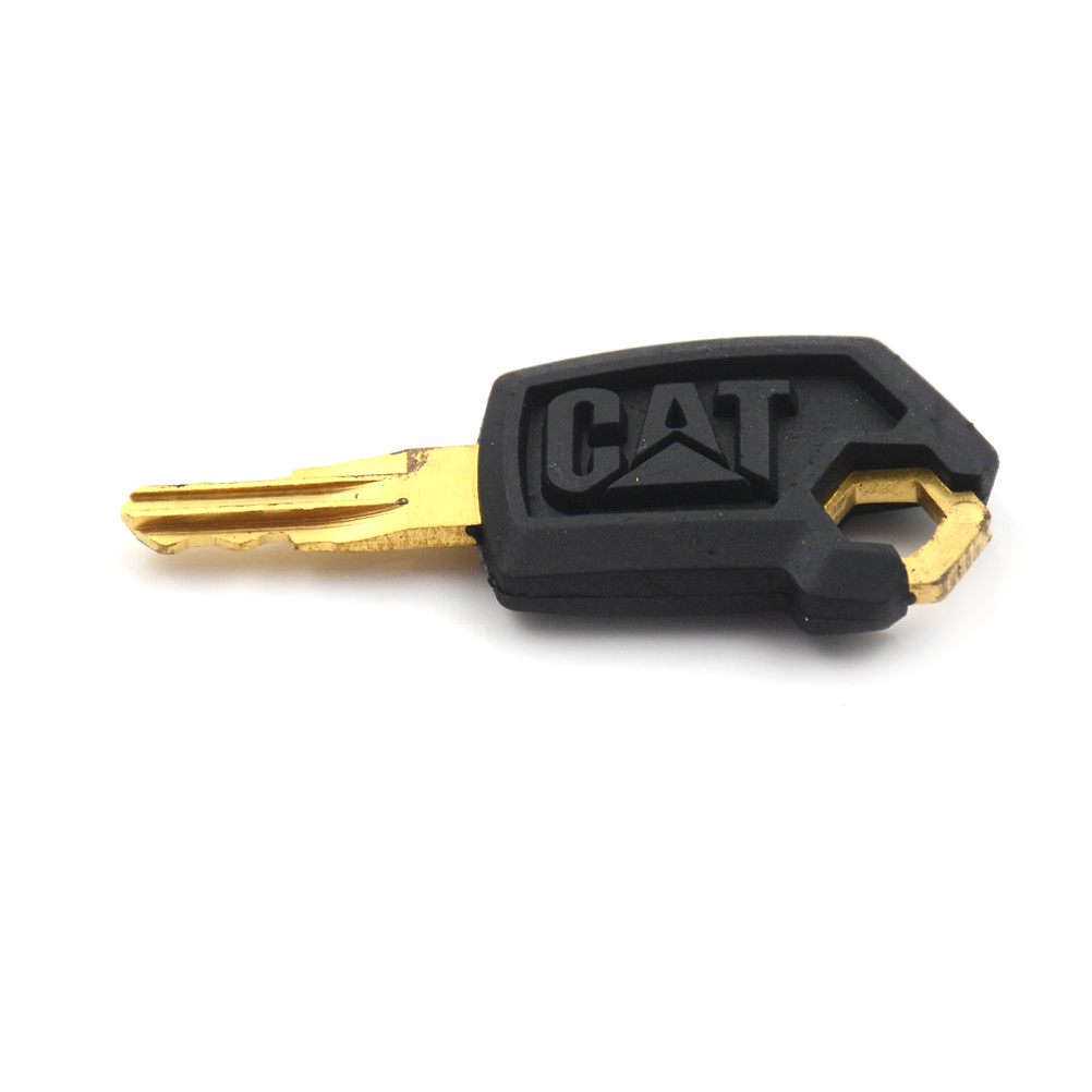 4PCS Black & Gold Heavy Equipment Ignition Loader Dozer Key For Caterpillar 5P8500 CAT Metal & Plastic