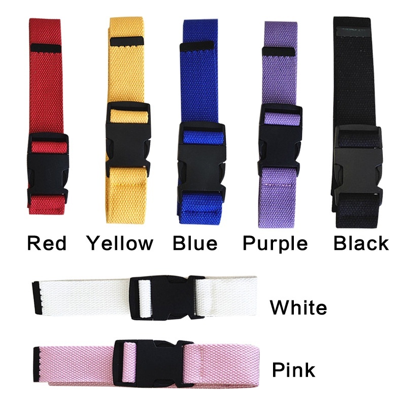 Ladies Men's Belts Soft Fabric Adjustable Webbing Belt Casual Canvas Belt Plastic Buckle Long Belt Belt