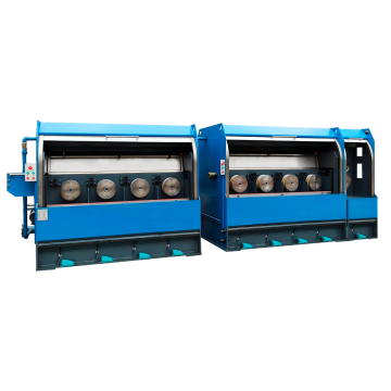 Dual-Wire Intermediate Drawing Machine