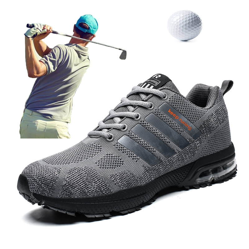 Professional Men Women Golf Shoes Breathable Outdoor Golf Sport Athletic Trainers Big Size Comfortable Golf Sneakers for Men
