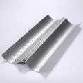 French Bread Baking Mold Carbon Steel 2/4 Groove Wave Baking Tray For Baguette Bake Mold Pan Tool