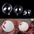 New 15PCs DIY Bath Bomb Crafting Mold Clear Plastic Fillable Ball Ornament Christmas