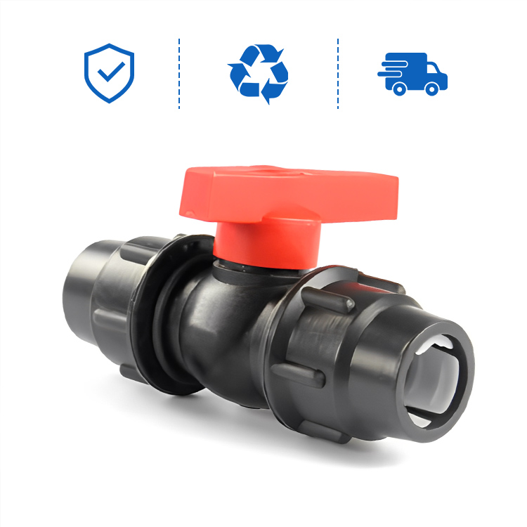 Hdpe Quick Connect Ball Valve