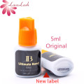 i-beauty Korea Original Black IB Ultimate bond Glue Individual eyelash extensions glue orange cap 5ml False lash eyelash glue