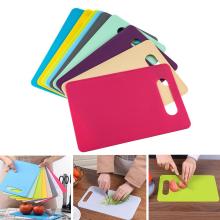 1pc Plastic Chopping Board Non-slip Frosted Kitchen Cutting Board Vegetable Meat Tools Kitchen Accessories Chopping Boar