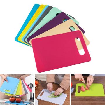 1pc Plastic Chopping Board Non-slip Frosted Kitchen Cutting Board Vegetable Meat Tools Kitchen Accessories Chopping Boar