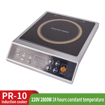2800W Induction cooker fire boiler Waterproof 110/220V Stainless Steel IStove High-power Cooktop Burner Commercial