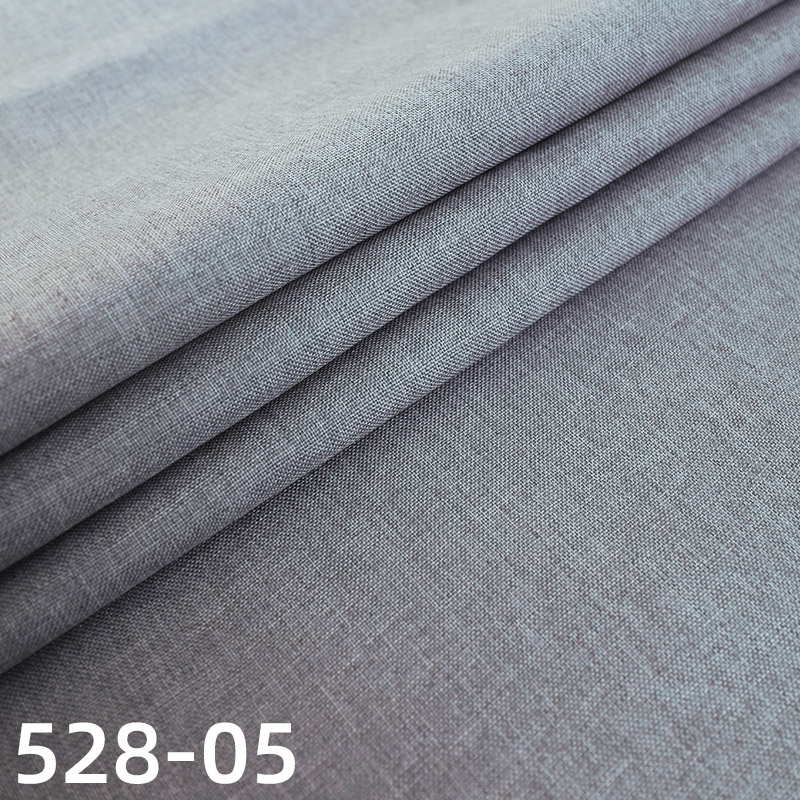 Solid Linen Fabric Plain Polyester Material For Sofa Curtain Home Furniture DIY Sewing