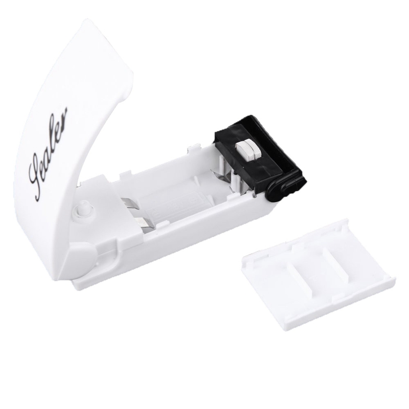 Convenience Closer Sealer Soda joining food Plastic bag (white)