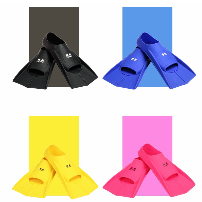 Pair Swimming fins silicone Snorkeling Diving Fins Submersible Foot Men Women Kids Training Flippers flexible Submersible shoe