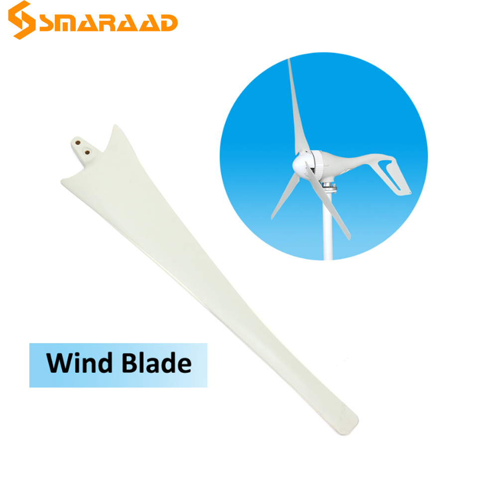 550/600/650/750/850/900mm High Strength Nylon Fiber DIY Windmill Accessories Black/White Wind Generator Wind Turbines Blades