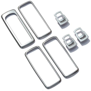 Chrome Car Door Window Switch Lift Button Cover Trim Frame for for Land Rover Discovery 4 LR4 Range Rover Sport L320 Accessories