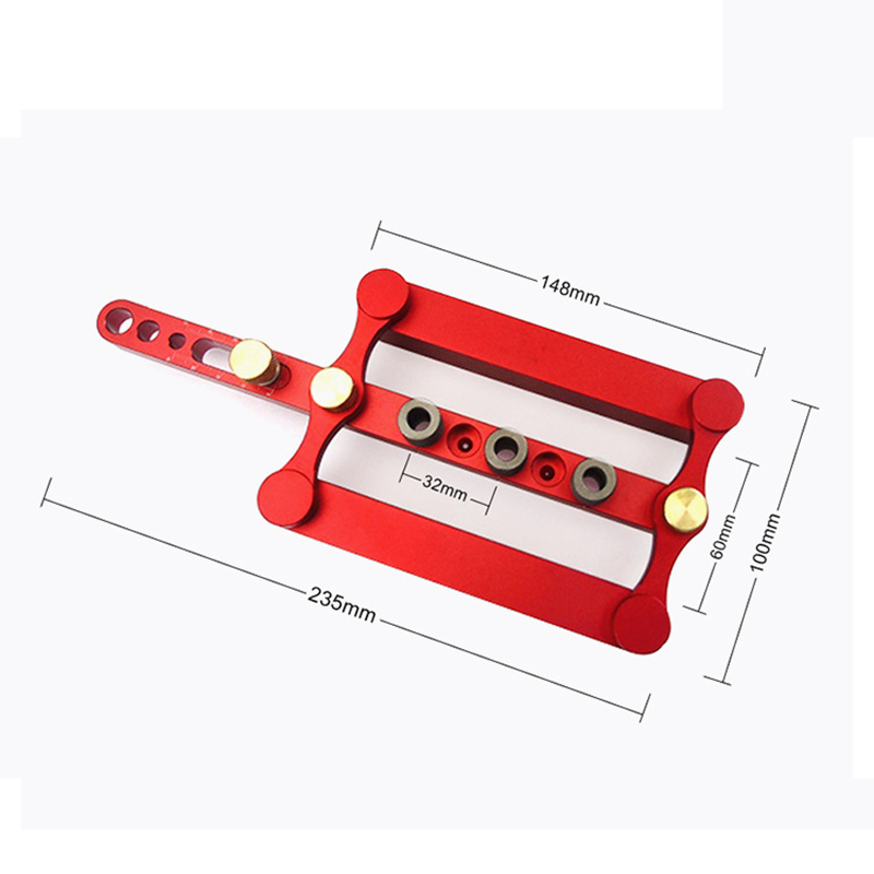 Self Centering Dowelling Jig Metric Dowel 6/8/10mm Drilling Tools for Wood Working Woodworking Joinery Punch Locator DIY Tools