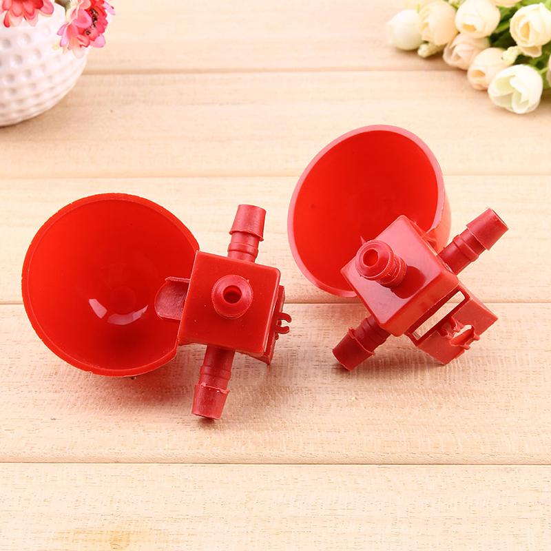 5/pcs Chicken Hanging Cup Drinking Fountains Birds Drinking Bowls Water for Chicken Coop Drinkers Poultry Farm Animal Supplies