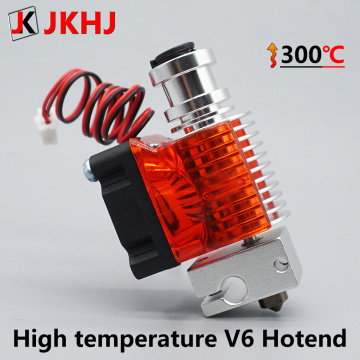 E3D V6 Hotend Kit High temperature version 300 degrees 3D Printer Parts 0.4/1.75mm J-head Remote extruder 12V 24V hot end
