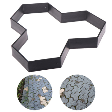 Manually Paving Cement Brick Concrete Molds DIY Plastic Path Maker Mold Garden Stone Road Concrete Mold Garden Decoration