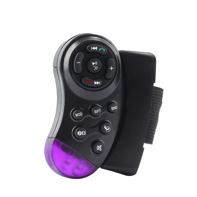 for11-Key Portable Carro Controle Remoto Universal Car MP5 Multimedia Player CD DVD VCD Steering Wheel Wireless Remote Control