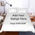 Bed Sheet Customize Service Vivid Images 3D Digital Print Microfiber Flag Sheet 1 Piece Home Hotel Bed Cover White/Yellow/Black