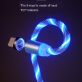 One-to-three-streamer magnetic data cable is suitable for Apple Android type-C luminous mobile phone fast charging cable