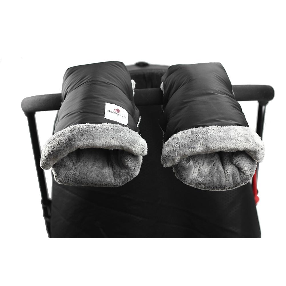 2pcs Waterproof Thicken Pram Accessory Stroller Mitten Winter Warm Gloves Pushchair Hand Muff Baby Buggy Clutch Cart Glove