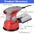 220V 240W Electric Car Random Orbital Sander Machine Multi-Function Woodworking Corners Polisher Variable Speed Corded Sanders