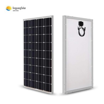 Glass Solar Panel 18V 100w Monocrystalline Photovoltaic 12v solar battery charger House Solar Cell Sonnenkollektor
