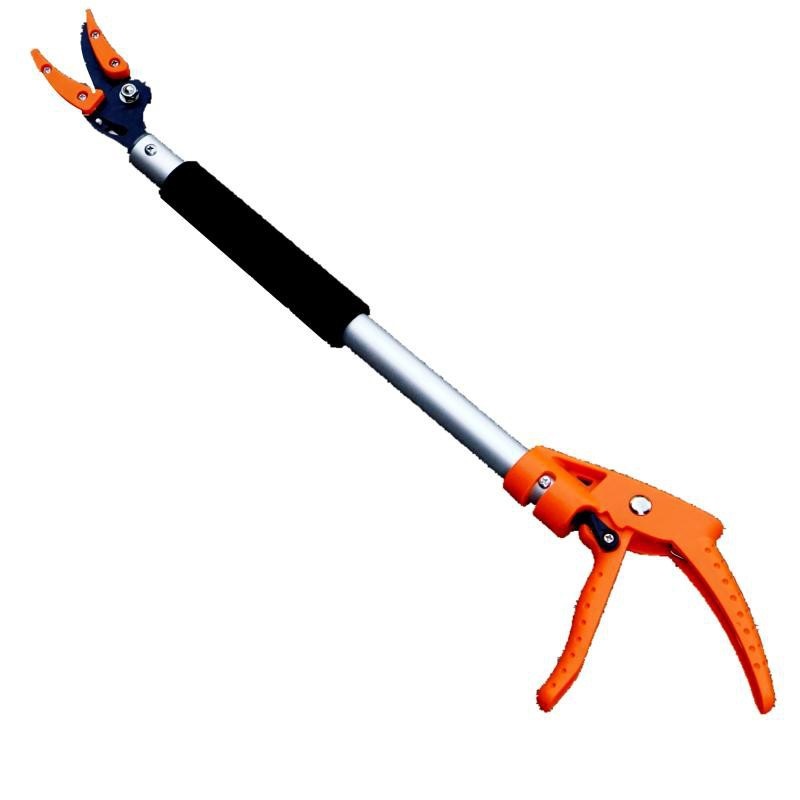 Long Handle Fruit Picker,Garden Long Reach Tree Pruner,Long Handled Secateurs for Tree Branches,Fruit Pick