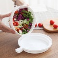 2020 Household Fruit Salad Tools White Creative Multifunctional Fruit And Vegetable Cutting Bowl Kitchen Accessories Small Tools