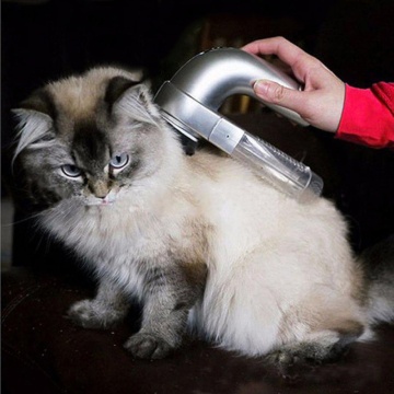 Electric Hair Shedding Grooming Comb Vacuum Cleaner Trimmer Pet Hair Fur Remover for Cats Dogs Puppy