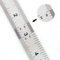 15cm Double Side CM/Inch Rulers Stainless Steel Straight Ruler Measuring Tool