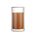 Double Wall Heat Insulation Glass Coffee Mug Cappuccino Latte Coffee Milk Black Tea Cups Household Transparent Beer Wine Glass