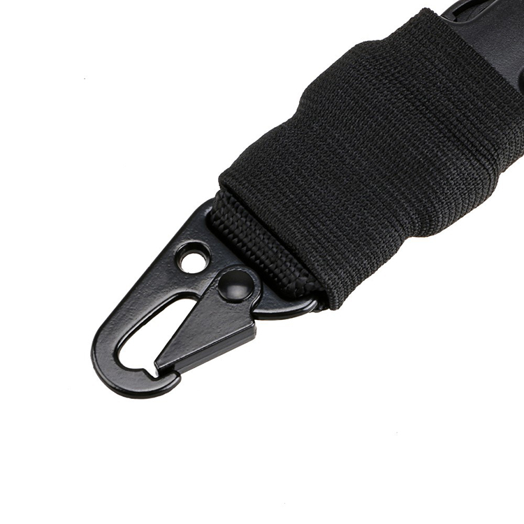 Heavy Tactical One 1 American Single Point Sling Adjustable Bungee Rifle Shoulder strap length gun rope military nylon sling