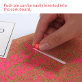 Multi-Function Writing Board Dry Erase Chidren's Graffiti Board Combo White Board & Cork Board with Whiteboard Pen Push Pin