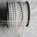 Faux Suede Leather Cords With 3MM Silver Studs DIY Crafts