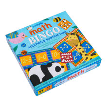 Simple Math bingo game learning education toys for children addition & subtraction math toys memorie games kids Educational toys