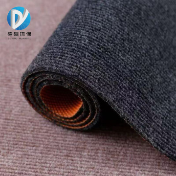 Modern Black Grey Stripe Non-Slip Indoor Carpet