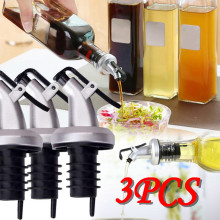 Olive Oil Sprayer Liquor Dispenser Top Stopper Kitchen Tools Leak-proof Food Grade Oil Bottle Stopper Vinegar Bottles Dropship
