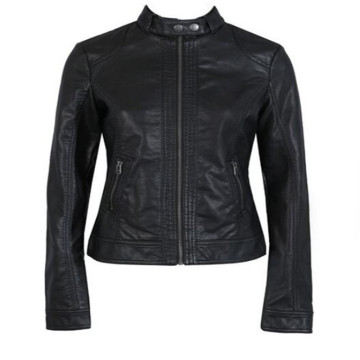 2020 Fashion New Women's Jacket European Fashion Leather Jacket Pimkie Cleaning Single PU Leather Motorcycle Temale Women's Leat