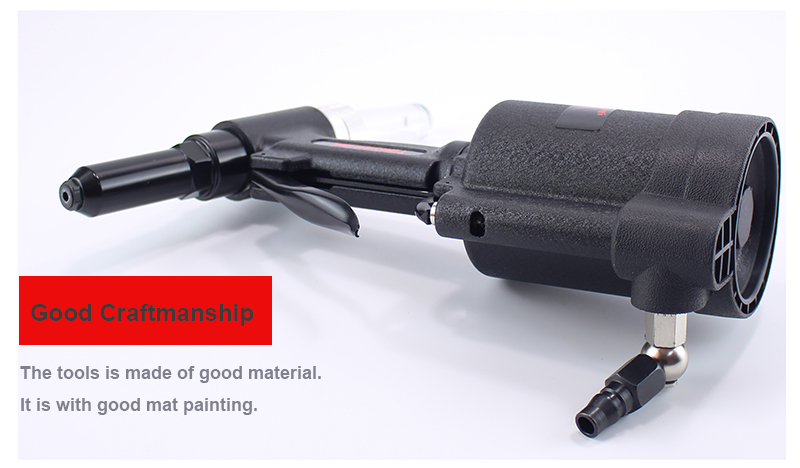 High Quality Heavy Duty 3.2/4.8/6.4MM Pneumatic Riveters Air Hydraulic Rivets Tool Industrial Pneumatic Riveting Tool