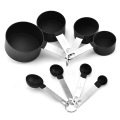 4 Pcs/Set Kitchen Cooking Accessories Tea Coffee Measuring Spoon New Durable Stainless Steel Measuring Cup Measuring Tools Set