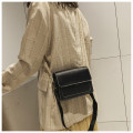 Contrast color PU Leather Crossbody Bags For Women 2021 Travel Handbag Fashion Shoulder Messenger Bag Ladies Chain Pouch Bags