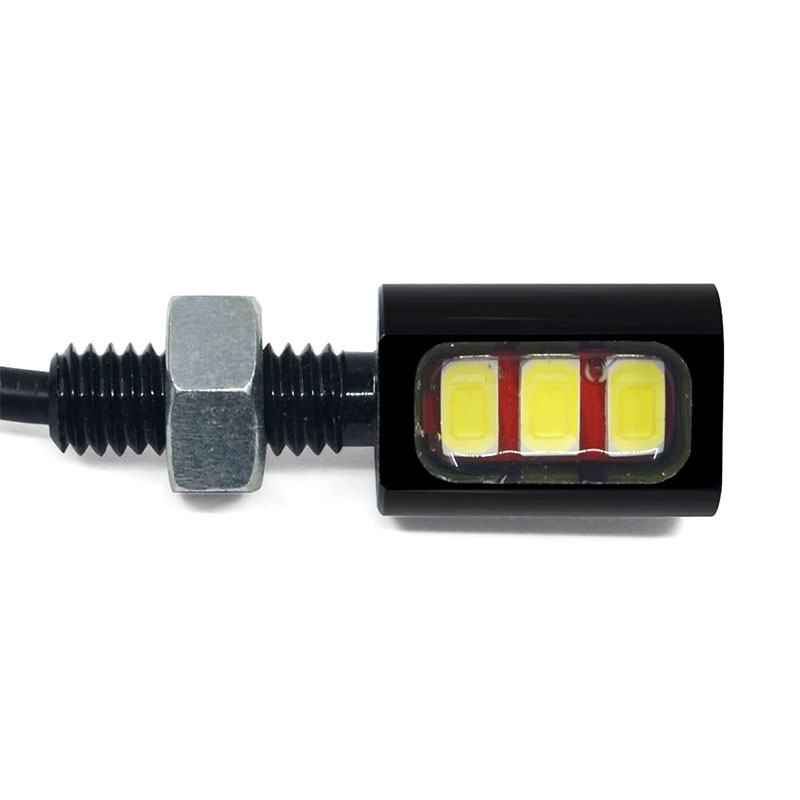 2pcs 12V LED 5630 SMD Screw Bolt Lamp Auto Motorcycle Tail Light Car Licence Plate Light Car Accessories Car-styling