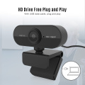 15Pcs/lot 1080P HD Computer Camera Video Conference Camera Webcam 2 Mega Pixel Auto Focus 360° Rotation USB Plug & Play with Mic