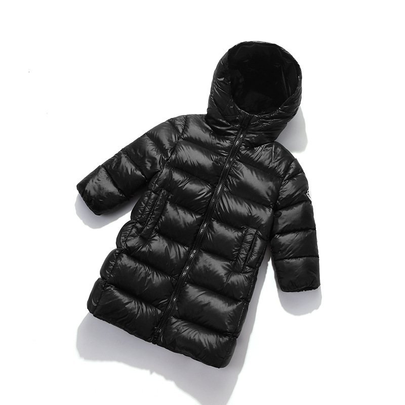 Winter 2020 Baby Girl Snowsuit Outerwear Infants Hooded soild Color Baby Boy Jacket Coats Cotton Snowsuit For 3-8 Years Old Kid