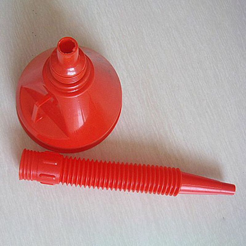 Car Refueling Funnel With Filter Detachable Hose Gasoline Engine Oil Additive Motorcycle Farm Machine Use Anti-leakage Filler
