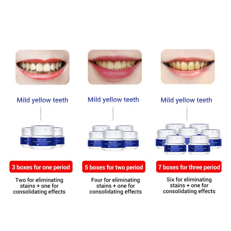 30g Teeth Whitening Powder Pearl Tooth Bleaching Powder Plaque Smoke Coffee Stains Remover Fresh Breath Oral Hygiene Care TSLM1