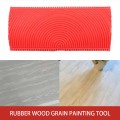 2PCS Paint Roller Brush Rubber Imitation Wood Graining Tool Wall Texture DIY Brush Art Painting Tool Home Decoration Wall Paint