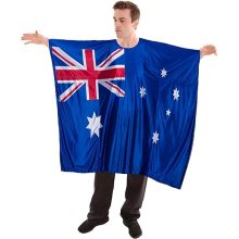 Unisex Patriotic Flag Tunic Costume Australia America