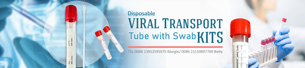 Virus Transport Kit Non Inactive Double Swabs