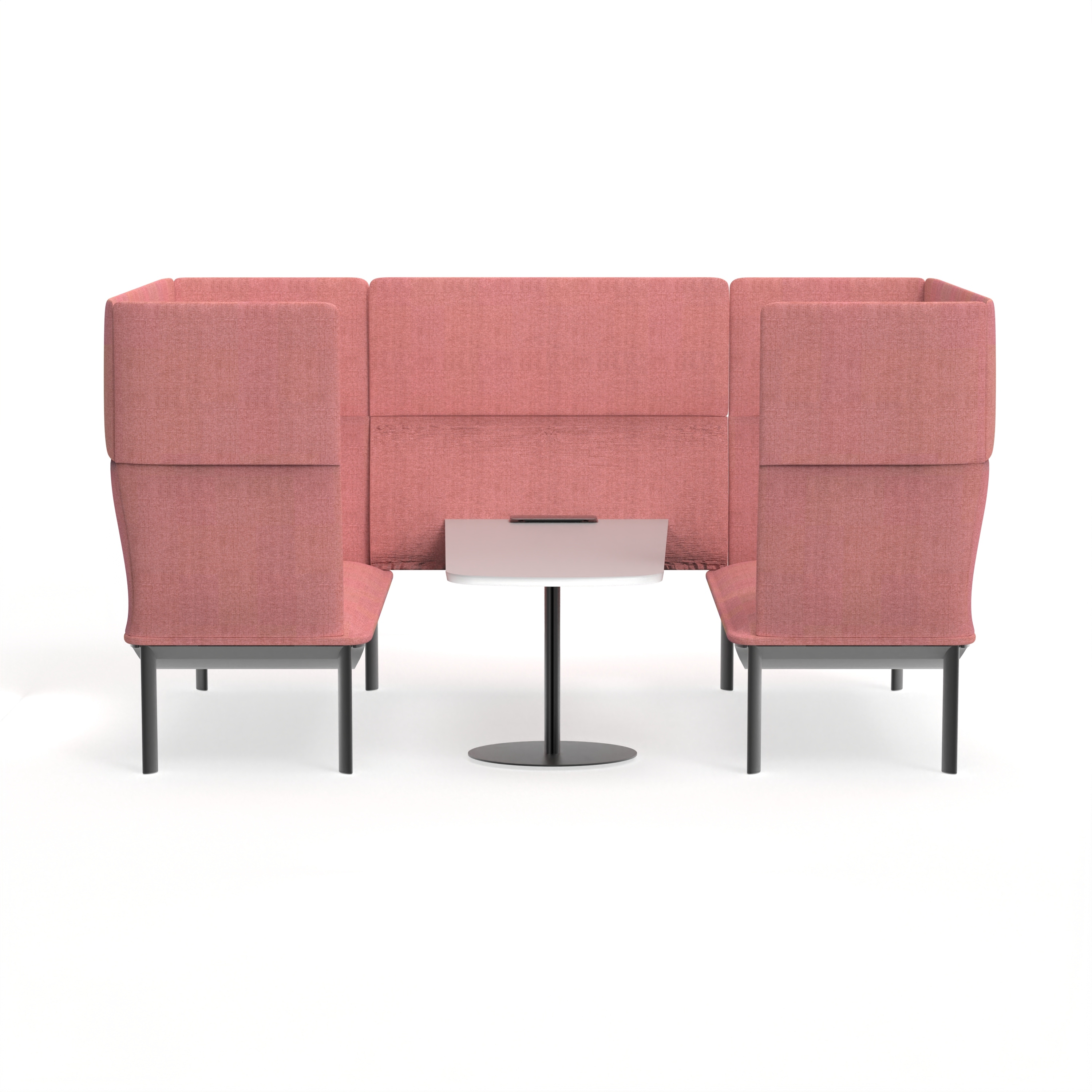 High-end Custom Customizable Sofa Conference Hospital Accompany Portable Meeting Pod Dual Seater Reception Area